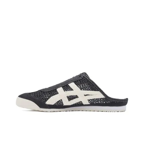 Onitsuka Tiger MEXICO 66 Sabot Дышащий Низкий Топ Casual Унисекс Белый Черный