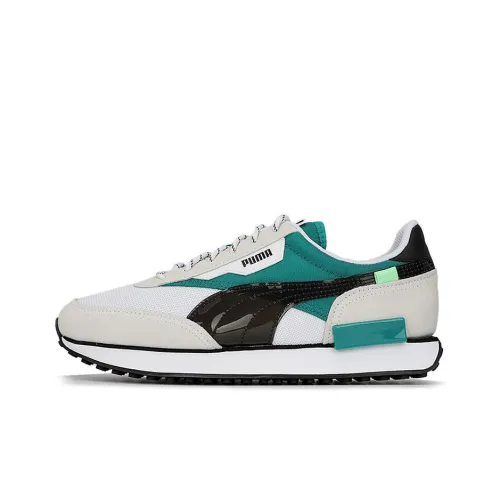 PUMA Future Rider Летний Низкий Топ Casual Унисекс Белый Зеленый