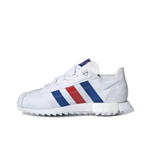 Adidas Originals SL 7600 SL 7600 Амортизация Износостойкий Низкий Топ Casual Унисекс Белый Синий Красный