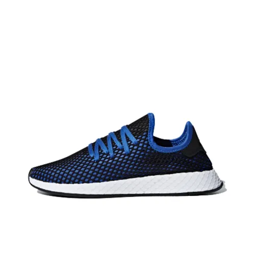 Adidas Originals Deerupt RUNNER Амортизация Низкий Топ Повседневная Обувь Мужская Черный Синий