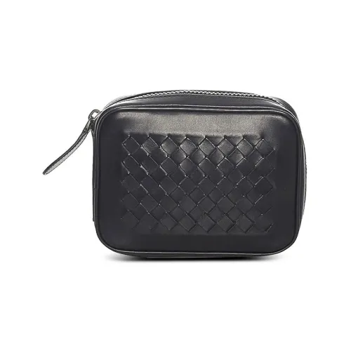 Bottega Veneta Телячья кожа Клатч Женский Черный