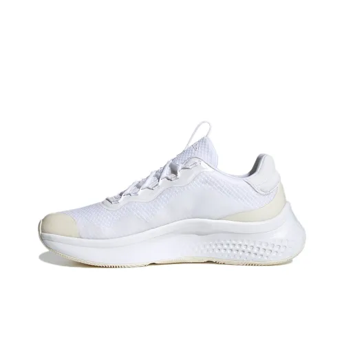 Adidas Neo Primrose Sleek Slip Resistant And Дышащий Низкий Топ Casual Женские Белый Желтый