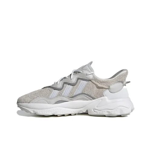 Adidas Originals Ozweego Anti Slip и износостойкий увеличивающий высоту низкий топ повседневный унисекс белый и серый