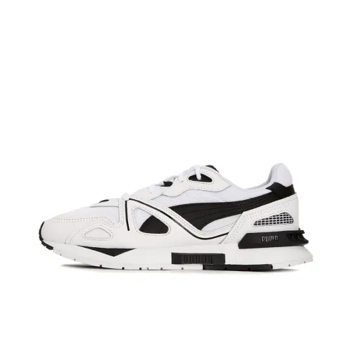 PUMA Mirage Mox Ядерное Аbrasion Resistant Покрытие Термический Низкий Топ Casual Унисекс Черный Белый
