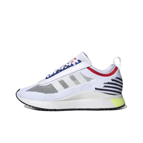Adidas Originals SL Противоскользящий Устойчивый к истиранию Низкий Топ Casual Женский Белый Красный Синий