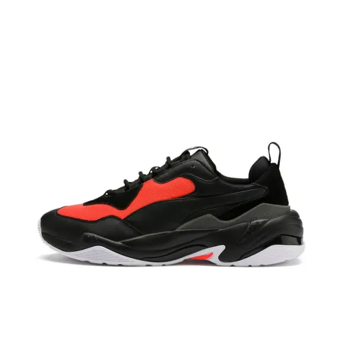 PUMA Thunder Модный 2,0 Кроссовки Устойчивые к Износу MID Топ Кэжуал Мужской Черный Красный