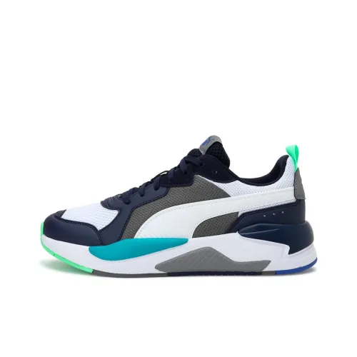 PUMA X RAY Низкий топ Casual Унисекс Синий Зеленый