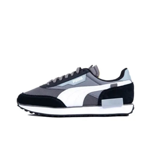 PUMA Future Rider Износостойкий и Легкий Низкий Топ Повседневная Обувь Мужская Серый