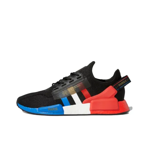 Adidas Originals NMD_R1 V2 Slip-resistant Low Top Повседневная обувь Унисекс Черный Красный Синий