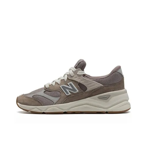 New Balance NB X 90 Амортизация Устойчивость к истиранию Дышащий Низкий Верх Повседневная Обувь Унисекс Серый Коричневый