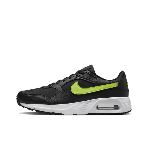 Nike Air Max SC Low Топ Спортивная Повседневная Обувь Мужская Черная Зеленая
