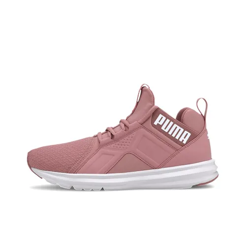 PUMA Enzo Амортизация Устойчивость к истиранию Легкий Низкий Топ Повседневная обувь Женская Розовый Белый