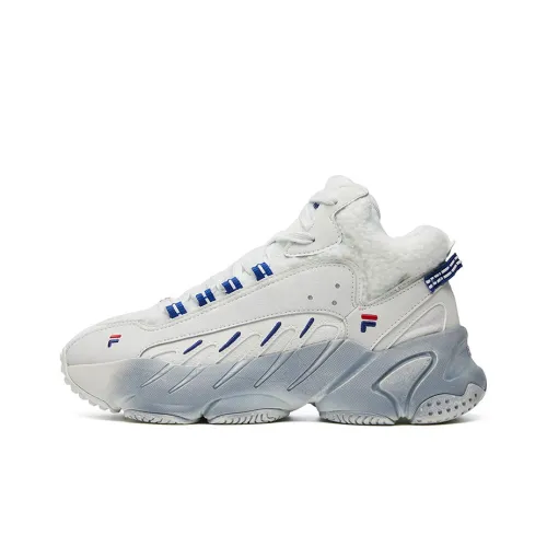FILA FUSION Ade MID Топ Повседневный Женские Белый Синий