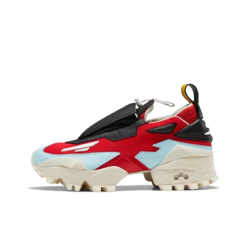 REEBOK Experiment 4 Fury Trail Low Топ Повседневная обувь Унисекс Красный синий