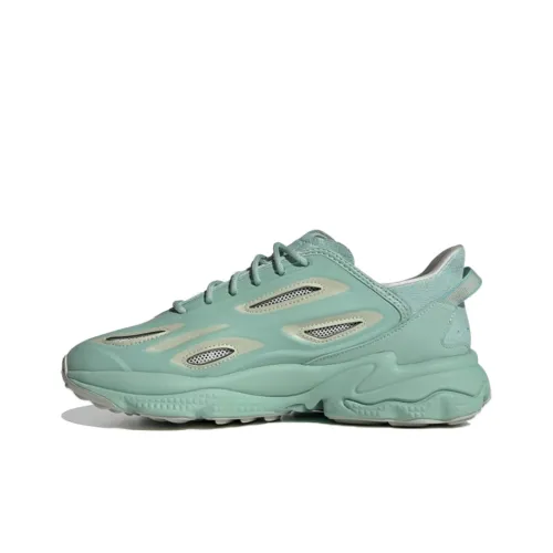 Adidas Originals Ozweego Celo Устойчивый к истиранию Низкий Топ Casual Женский Зеленый
