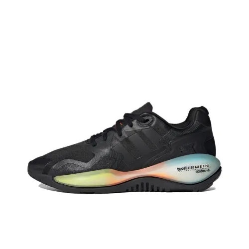 Adidas Originals ZX Alkyne Дышащий Низкий Топ Casual Унисекс Черный