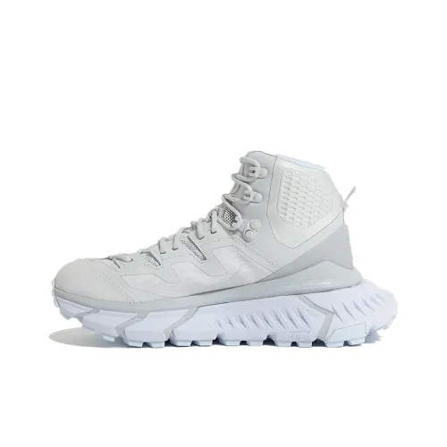 HOKA ONE ONE Tennine Противоскользящий Износостойкий Дышащий Высокий Топ Повседневная Обувь Мужская Белый