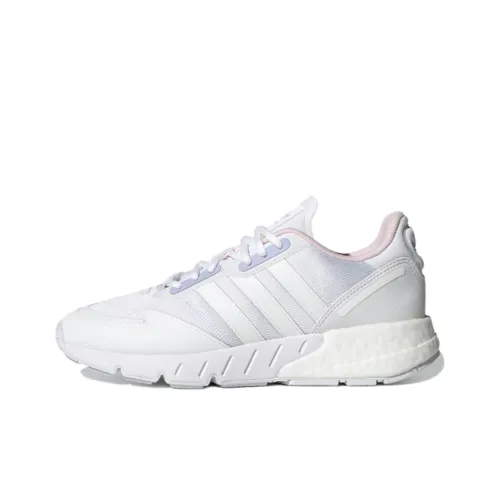 Adidas Originals ZX 1K BOOST Slip-resistant Low Top Casual Женские Белый Фиолетовый