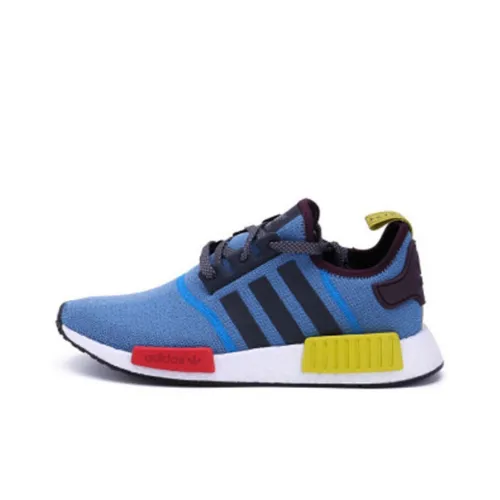 Adidas Originals NMD_R1 Villa Slip-Resistant Breathable Lightweight Low-Top Casual Shoes Unisex Blue Adidas Originals NMD_R1 Villa Противоскользящий Дышащий Легкий Низкий Топ Повседневная Обувь Унисекс Синий