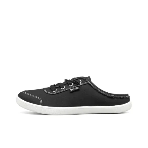 Skechers Bob's Дышащие Низкие Топы Повседневная Обувь Женская Черная