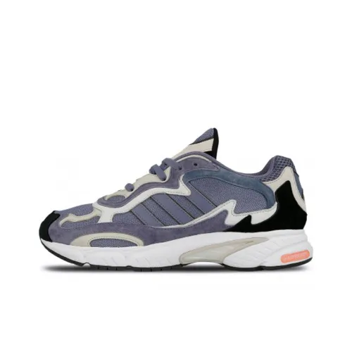 Adidas Originals Temper Run Raw Индиго Shock Absorbers Противоскользящий Низкий Топ Casual Унисекс Синий Черный