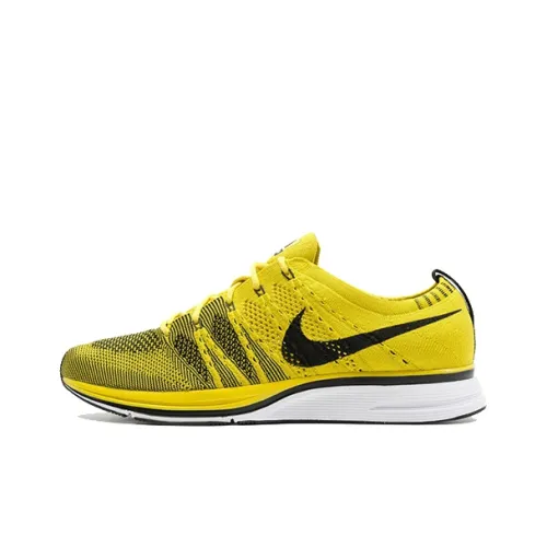 Nike Flyknit Trainer Нескользящий Легкий Низкий Топ Повседневная Обувь Мужская Желтая