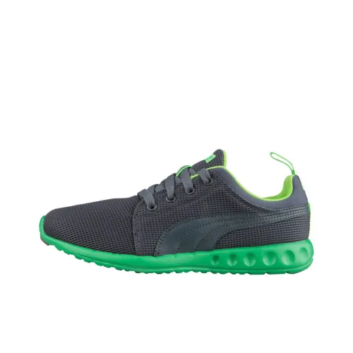 PUMA Carson Runner Амортизация Дышащий Легкий Низкий Топ Повседневная Обувь Мужская Серый Зеленый