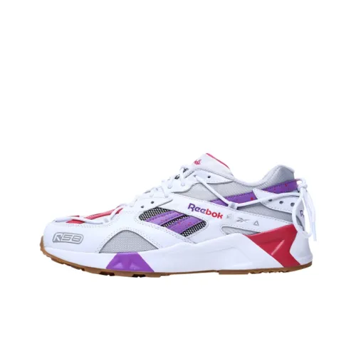 Reebok Aztrek Low Топ Повседневная обувь Унисекс Белый Фиолетовый