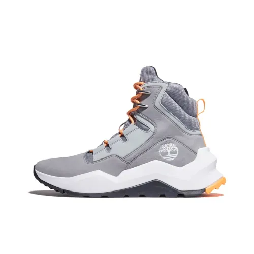 Timberland MADBURY Collection Противоскользящая Устойчивая к истиранию Высокий Топ Повседневная Обувь Мужская Серый