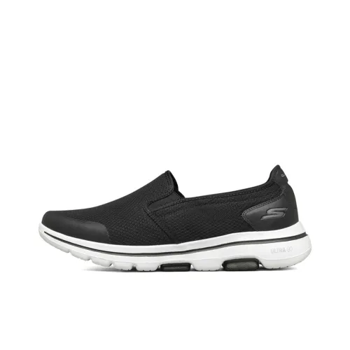Skechers Go Walk 5 Амортизация устойчивый к истиранию дышащий низкий верх повседневный мужской черный