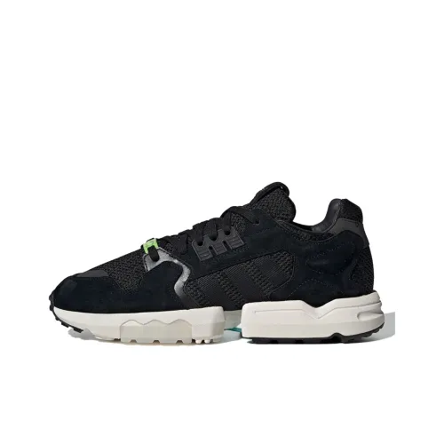 Adidas Originals ZX Torsion Slip Resistant Abrasion Resistant Легкий Низкий Топ Повседневная Обувь Унисекс Черный Белый