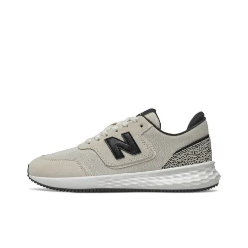 New Balance NB X 70 Амортизация Низкий Топ Повседневная Обувь Женская Бежево-Желтая