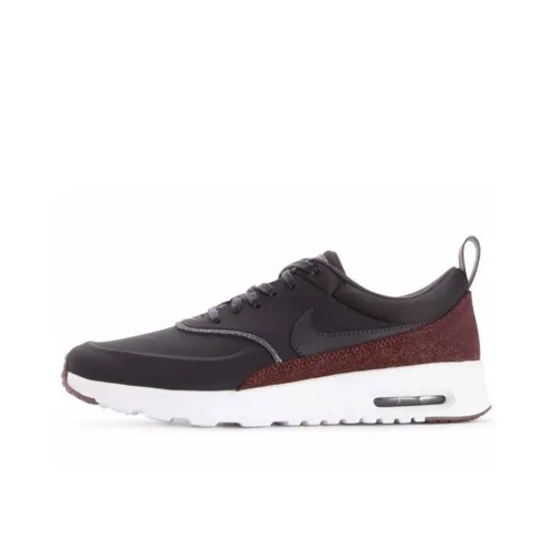 Nike Air Max THEA PRM Low Топ Повседневная обувь Женская Черная Коричневая