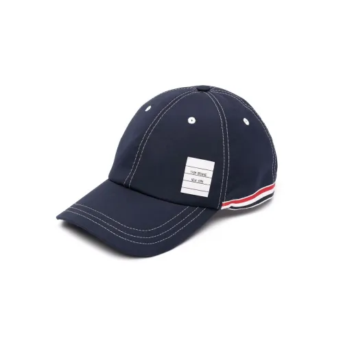 THOM BROWNE Хлопковые кепки, синий, мужской