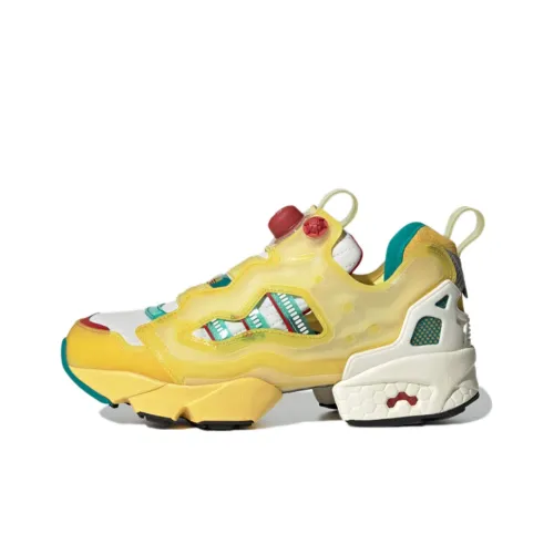 Reebok совместный бренд x Adidas Originals ZX Fury Износостойкий и Легкий Низкий Топ Casual Унисекс Желтый