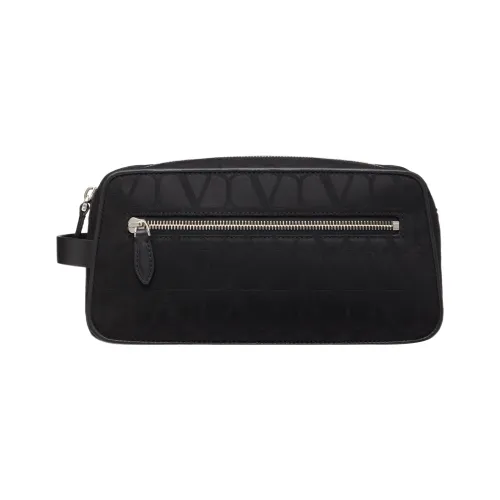 Valentino Garavani Nylon Туалетная сумка Мужская Черная