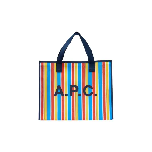 Сумка A.P.C. Joint Paragraph из холста женская синяя