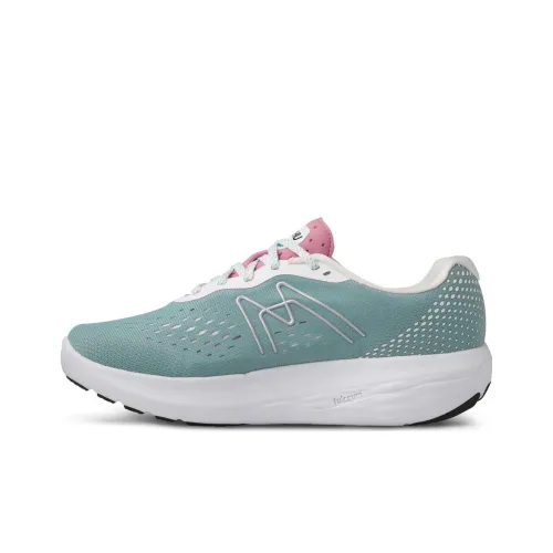 KARHU Ikoni 2,0 Slip-resistant Abrasion-resistant Low-top Беговые кроссовки Женские Зеленый Розовый Белый