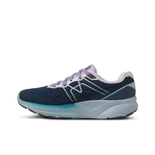 KARHU Fusion 3,5 Slip-resistant Abrasion-resistant Low-top Беговые кроссовки Унисекс Синий Фиолетовый Серебряный