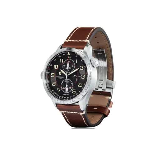 VICTORINOX Автоматический Механический Часы Унисекс 45 мм Черный Циферблат 241710 Airborne Commander