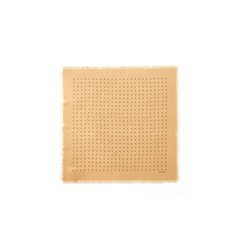 Loro Piana Шелковые шарфы Желтого цвета Женские