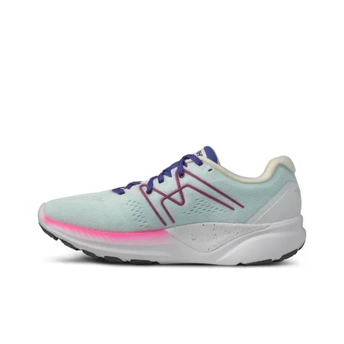 KARHU Fusion 3,0 Slip-resistant Abrasion-resistant Low-top Беговые кроссовки Женские Зеленый Розовый Белый