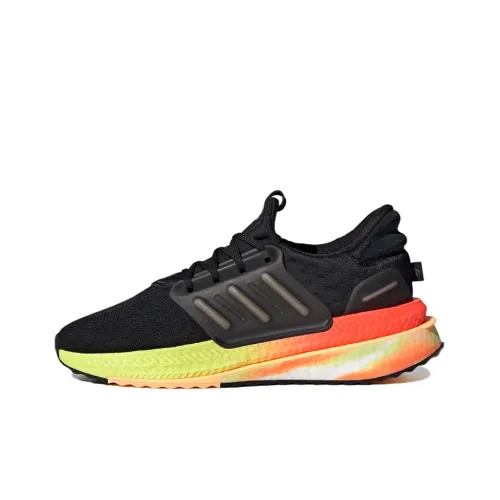 Adidas X_PLR Slip-resistant Abrasion-resistant Low-top Беговые кроссовки Мужские Черный Желтый