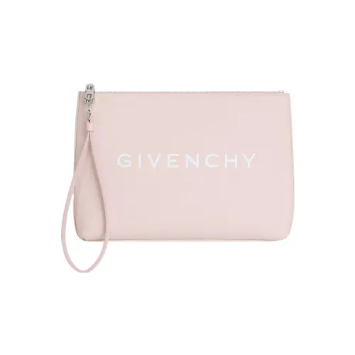 GIVENCHY Клатч из коровьей кожи женский розовый