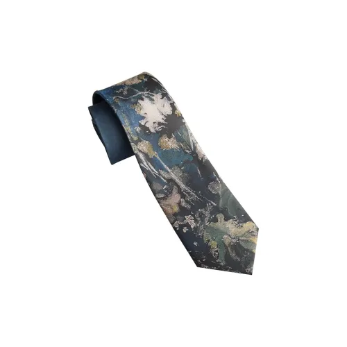 FREE RABBITⅡ Галстуки Бирюзовый Унисекс