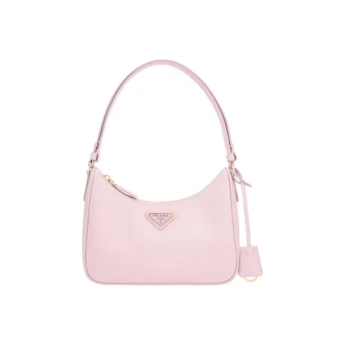 PRADA Saffiano кожа сумка через плечо женская светло-розовая