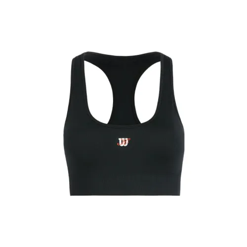 Kith X Wilson Co Branded SERIES Черные Женские Бюстгальтеры