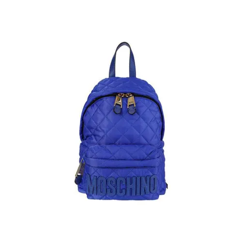 MOSCHINO Полиамид Рюкзак Стандартный Унисекс Синий