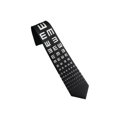 FREE RABBITⅡ Ties Unisex Черный Белый