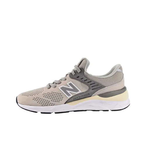 New Balance NB X 90 Амортизация Износостойкий Низкий Топ Беговые кроссовки Унисекс Серый